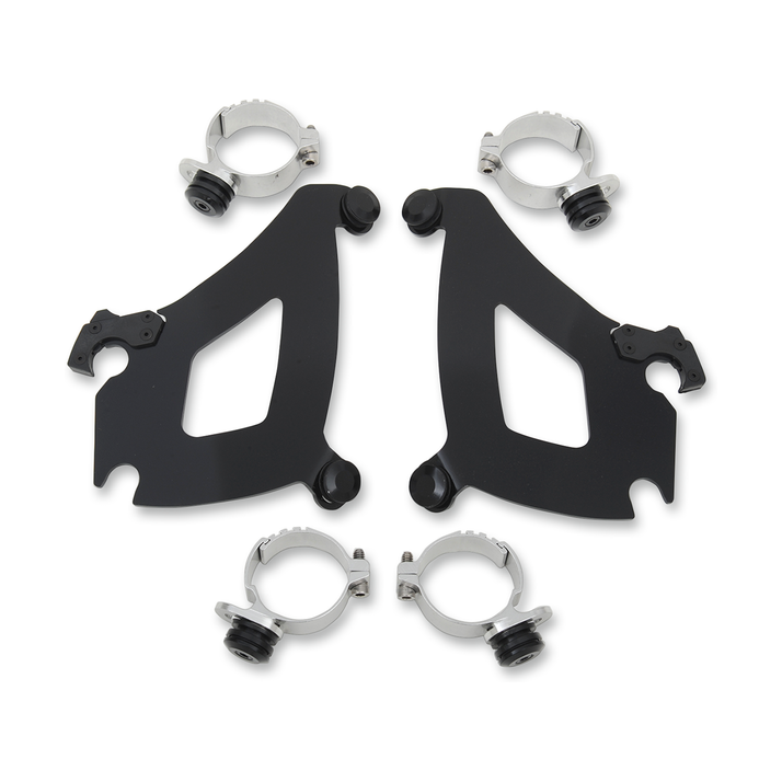 Parabrisa Memphis Shades Mnt Kit Bul Breakout Blk