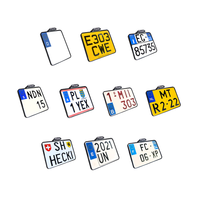 Portamatrícula Heinz Bikes Sidem W Tl Sport S At