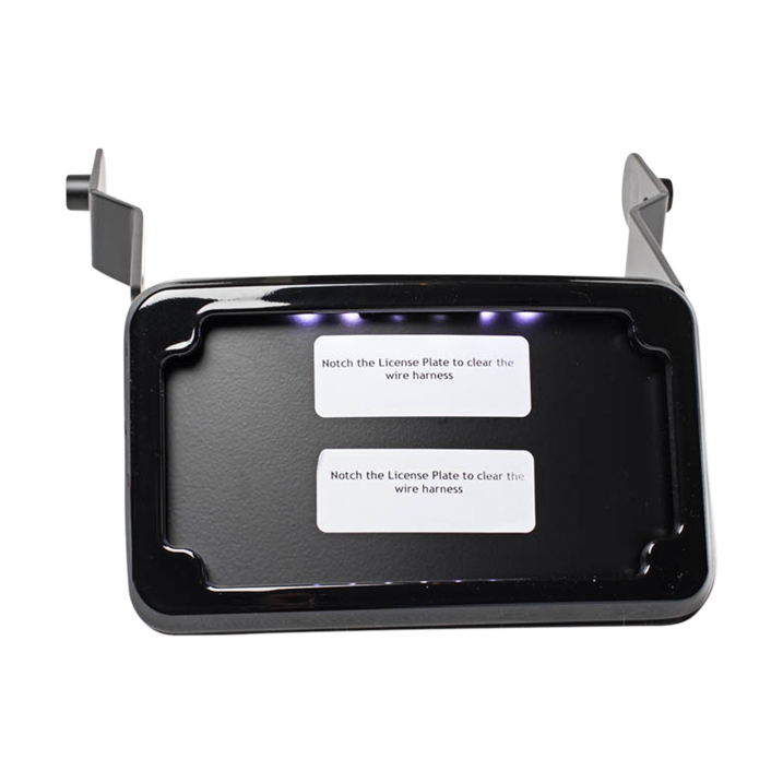 Portamatrícula Cycle Visions Frame Lp W/Sgnl Flsb Blk