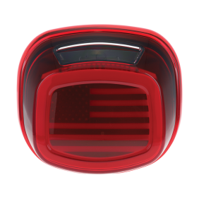 Luz de freno Kuryakyn T-Lght Tracer Us Flag Red