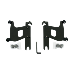 Memphis Shades Windschutzscheibe Mnt Kit Bul Cf Wo/Lb Blk