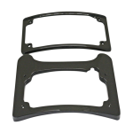 Portamatrícula Custom Dynamics Light T-Sgnl Elmntr Blk