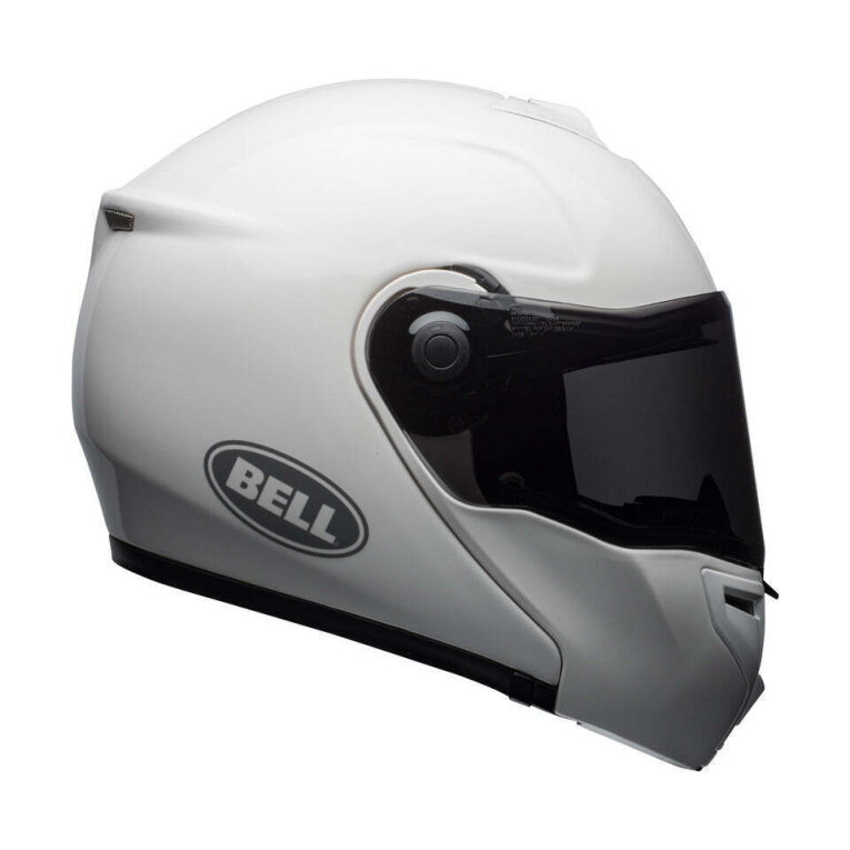 Casco modulare Bell SRT Modular Solid - Blanco brillo
