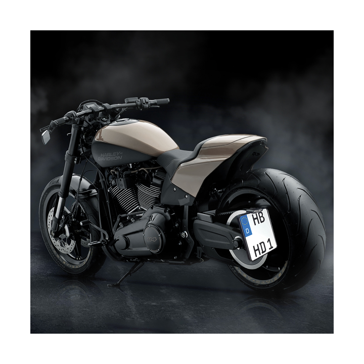 Portamatrícula Heinz Bikes Lic.Plt Fxdr Blk It