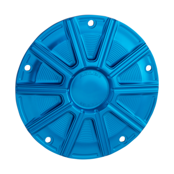 Tapa lateral Arlen Ness Cover Derby Blue