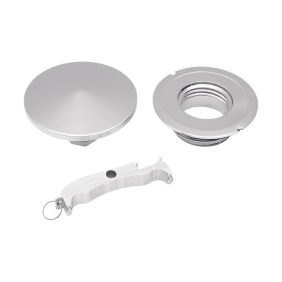 Tapón de gasolina Drag Specialties Cap Gas R W/Rng 96-22