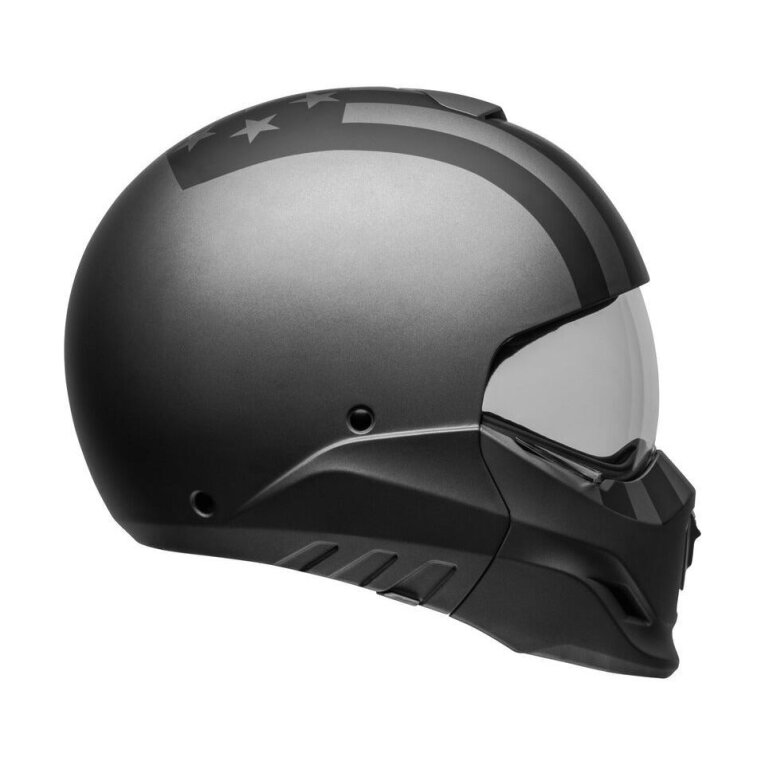 Casque modulaire Bell BROOZER FREERIDE Gris Mate/Negro