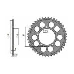 Piñón Sunstar Sprockets Rear Sprocket 520 45T Ergal