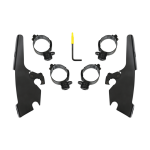 Parabrisa Memphis Shades Mnt Kit F/S Flsb Blk