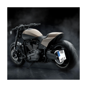 Portamatrícula Heinz Bikes Lic.Plt Fxdr Blk Uk