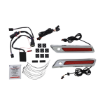 Luz de freno Custom Dynamics Light Dual Sbag Hnge Rd/C