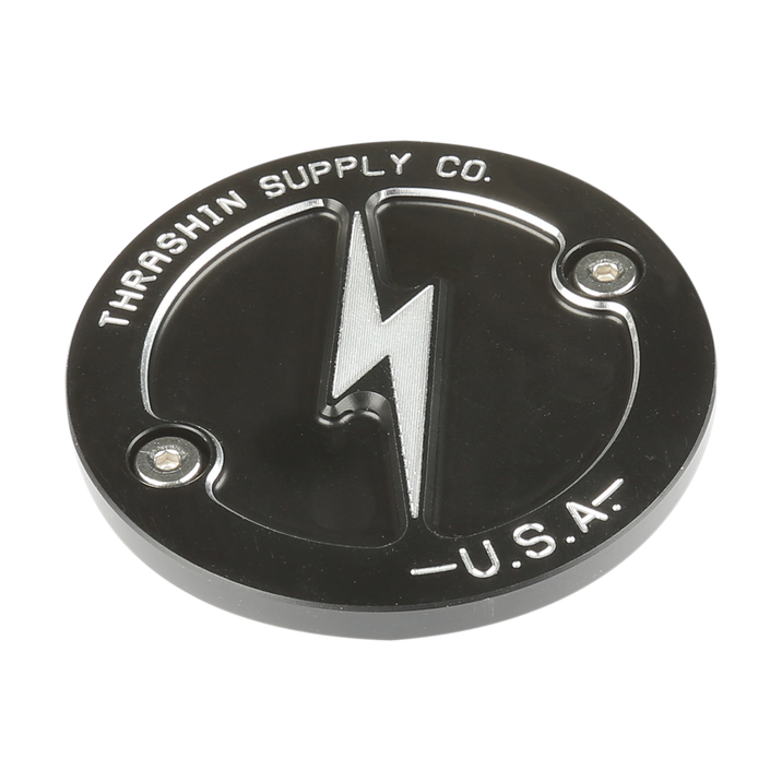 Tapa lateral Thrashin Supply Co Cover Point M8 Blk