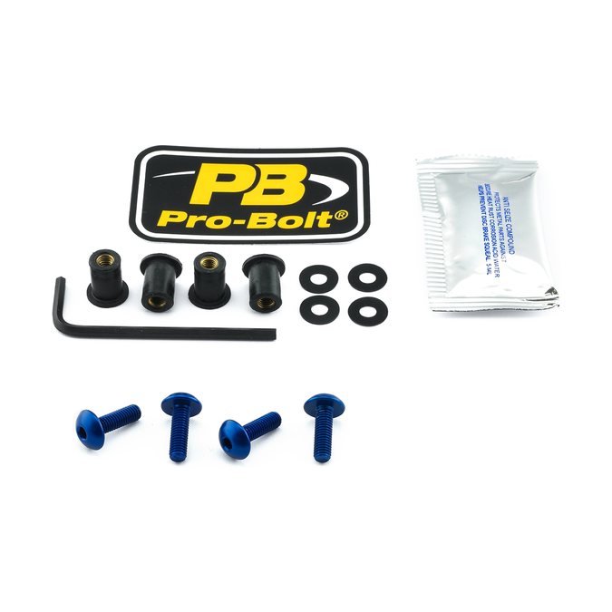 Soporte de cúpula Pro Bolt Scr Kit Screen 4 Bl
