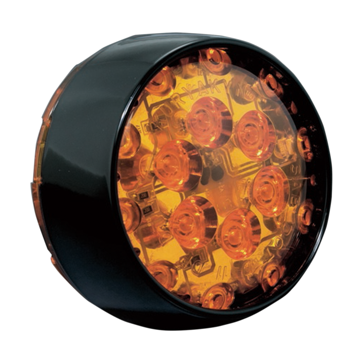 Kuryakyn Turn signals Lens Bull Led Amb T/S Blk