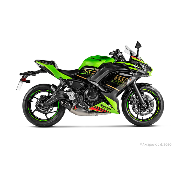 Escape completo Akrapovic para Kawasaki | Ninja 650/abs | Z 650/abs | SKU: S-K6R12-HEGEHT