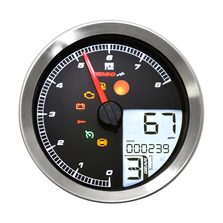 Contachilometri Koso North America Tach Multi Metr Hd-04 Bk
