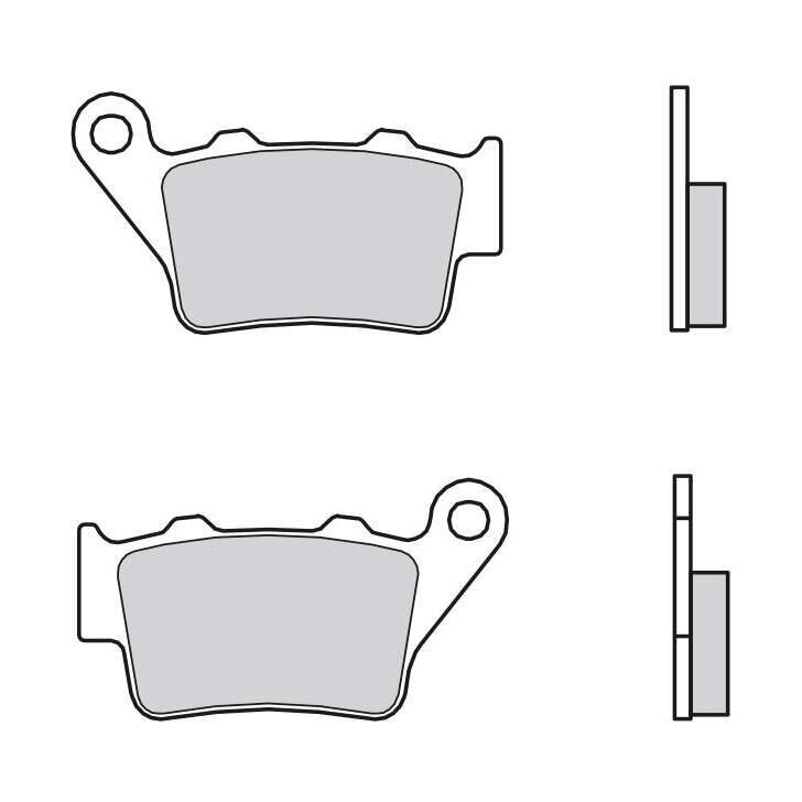 Pastilla de freno Brembo Sinterizadas - 07BB02SP