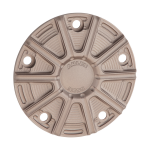 Tapa lateral Arlen Ness Cover Points Titanium