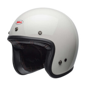 Casque jet Bell Custom 500 (Sin Accesorios) Blanco