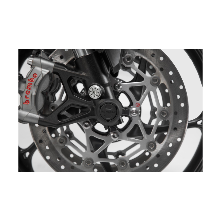 Tampons et / ou diabolos SW Motech Front Axle Slider Set