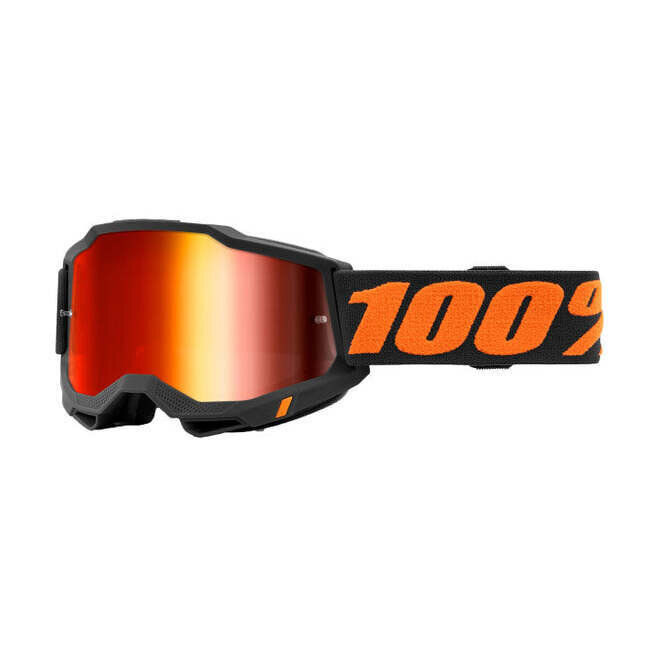 Lunettes de motocross 100Percent 100 Accuri 2 Chicago Mirror Red