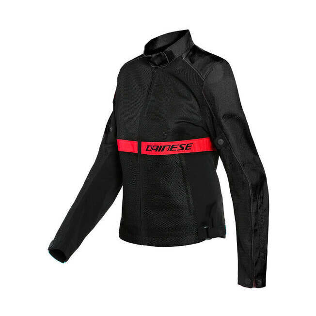 Dainese Ribelle Air Tex Lady Black / Lava-Red