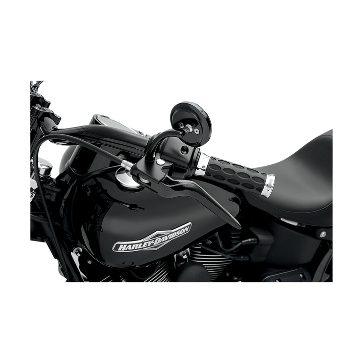 Maneta de embrague y freno Drag Specialties Levers Custom Blk 96-17Bt