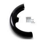 Guardabarros delantero Klock Werks Fender Ft 19 Wrpr Flhc