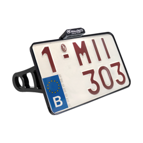 Portamatrícula Heinz Bikes Lic.Plt.Sm W/Tl Bk B