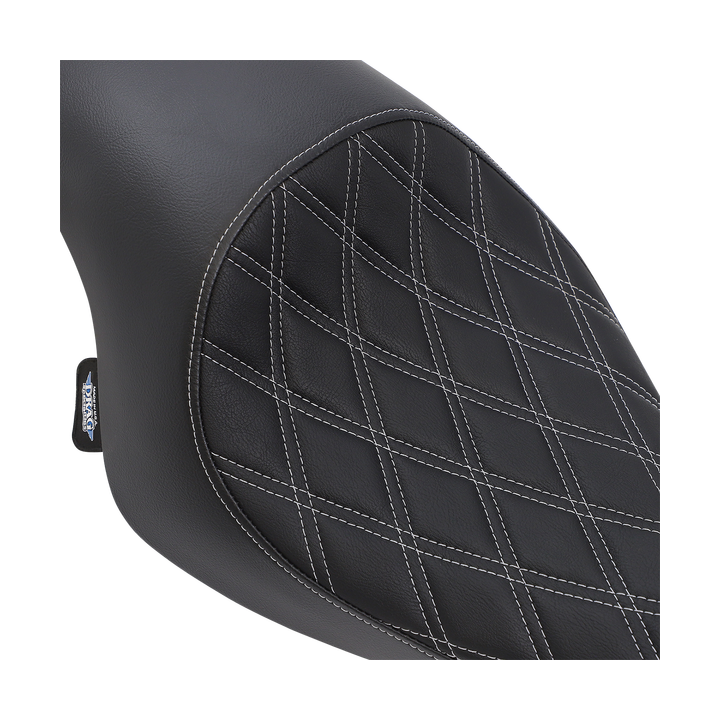 Assento individual Drag Specialties Seat 3/4 Solo Ddslv Ynyl