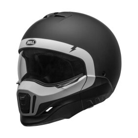 Casque modulaire Bell CRANIUM Negro Mate/Blanco