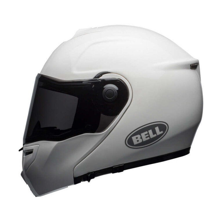 Casco modulare Bell SRT Modular Solid - Blanco brillo