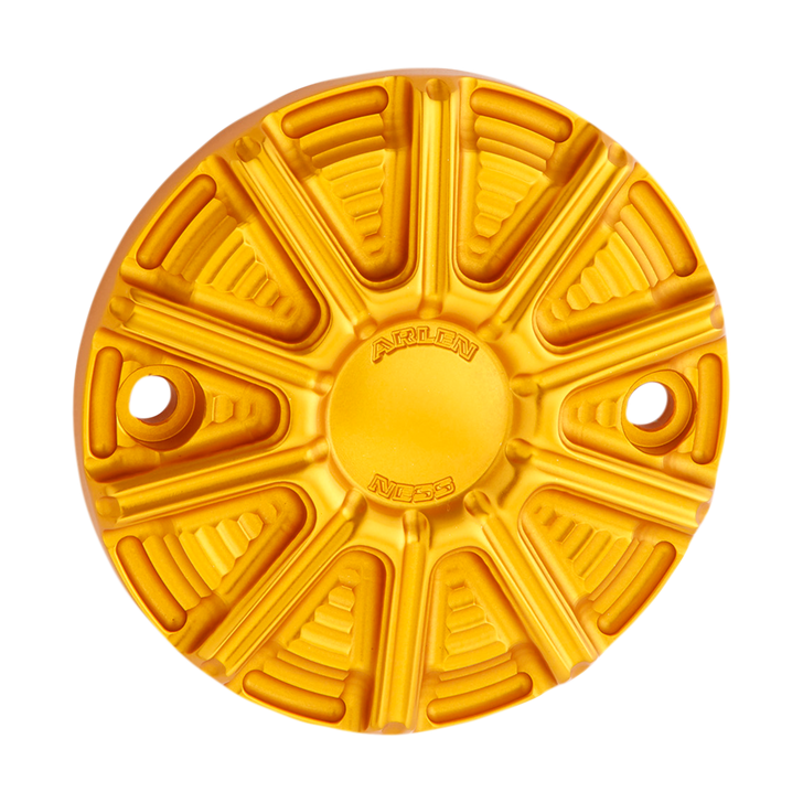 Tapa lateral Arlen Ness Cover Points Gold