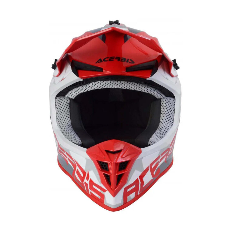 Casque intégral Acerbis Linear Red/White