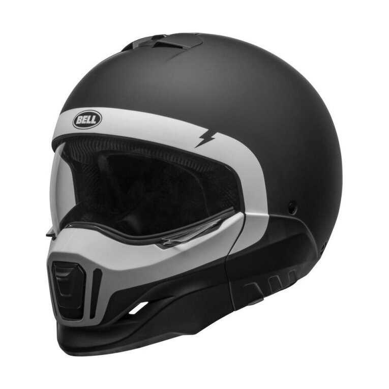 Casque modulaire Bell CRANIUM Negro Mate/Blanco
