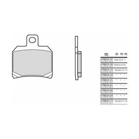 Pastilla de freno Brembo Sinterizadas - 07BB2065