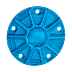 Tapa lateral Arlen Ness Cover Points Blue