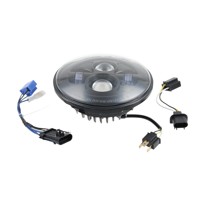 Cult Werk Scheinwerfer Headlight 7" Bk