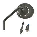 Espejo genérico Daytona D-Mirror-8 Rod Left Alu Bk