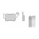 Pastilla de freno Brembo Sinterizadas - 07BB0258