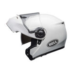 Casco modulare Bell SRT Modular Solid - Blanco brillo