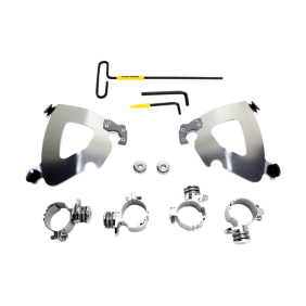 Memphis Shades Windshield Mnt Kit Gau Xl12C Pol