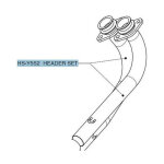 Colector Akrapovic para Yamaha Tmax xp 500 tmax/abs | SKU: HS-Y5S2