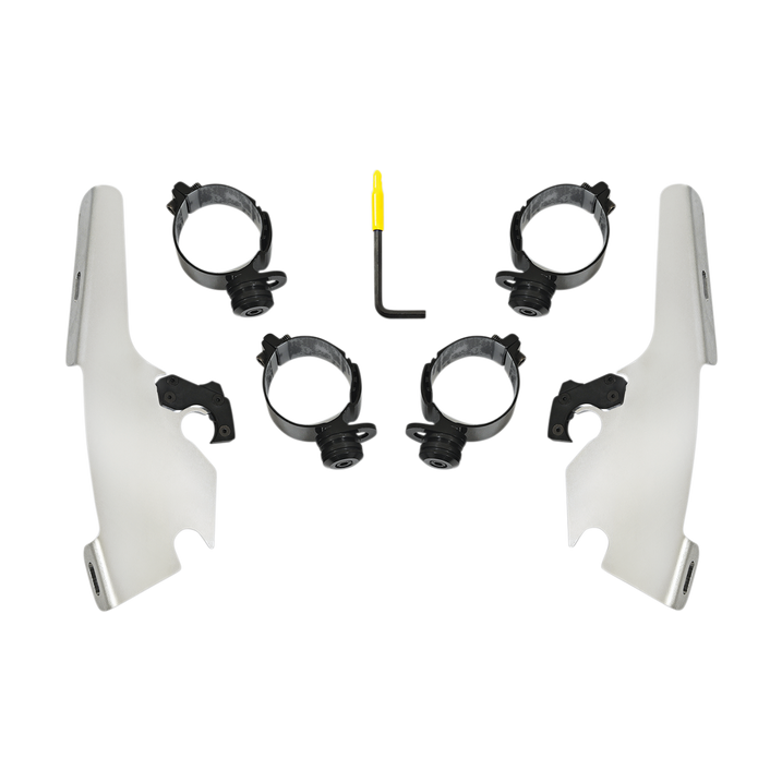 Memphis Shades Windschutzscheibe Mnt Kit F/S Flsb Pol