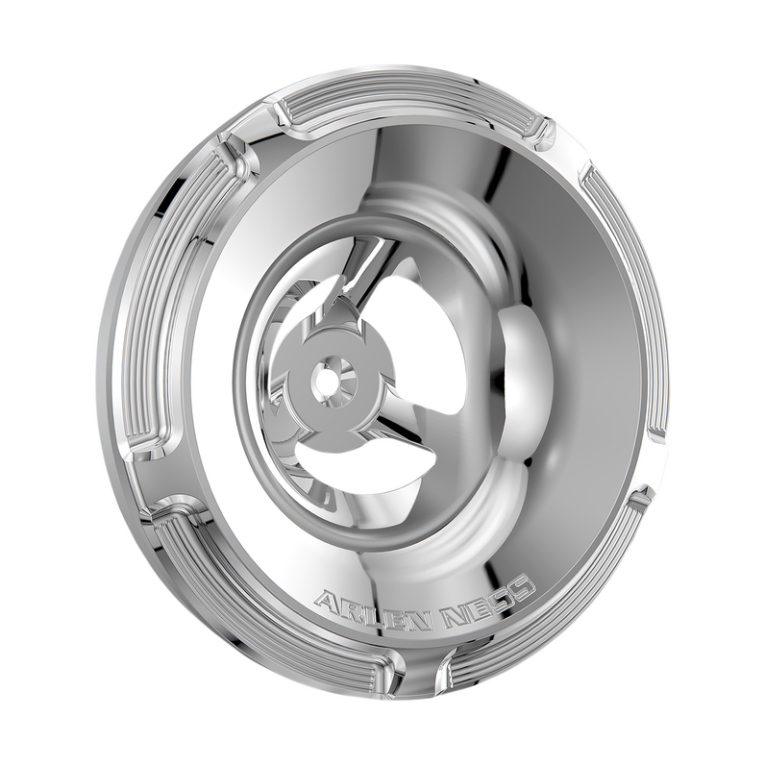 Tapa lateral Arlen Ness Cover Beveled Vel Chr