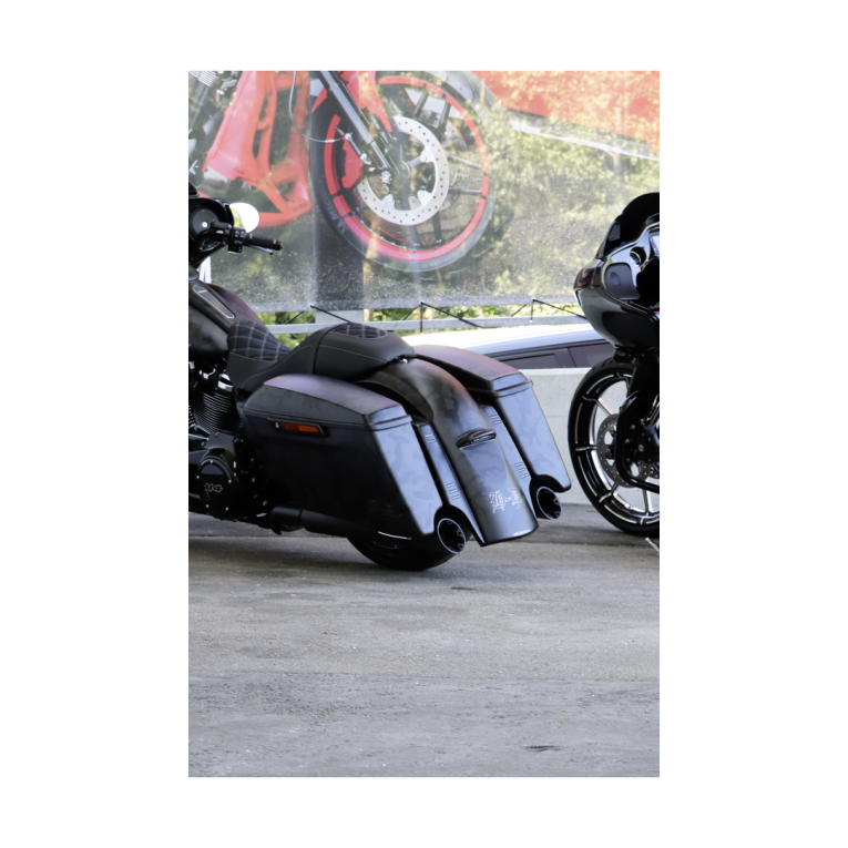 Guardabarros trasero Cult Werk Rr Conv Kit Custom Bk