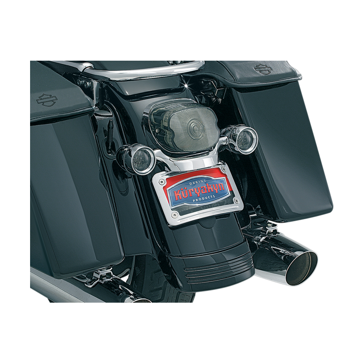 Kuryakyn Kennzeichenhalter License Plt Mnt Crvf/Flhx