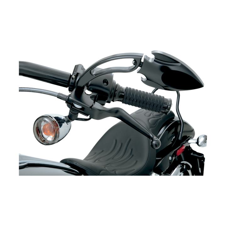 Levier d'embrayage et de frein Drag Specialties Lever Set Blk 96-15 Bt