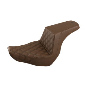 Asiento biplaza Saddlemen Seat Step Up Ls Drver Brn