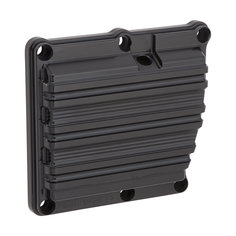 Tapa lateral Arlen Ness Cover Trans Black